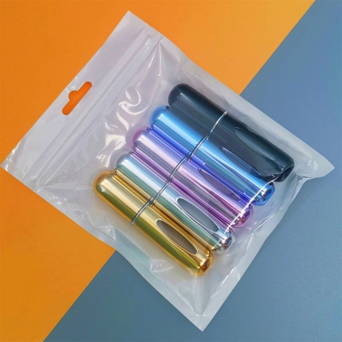 1/5Pcs Travel Perfume Bottle Refillable Portable Mini Atomizer - Body Bliss Essentials