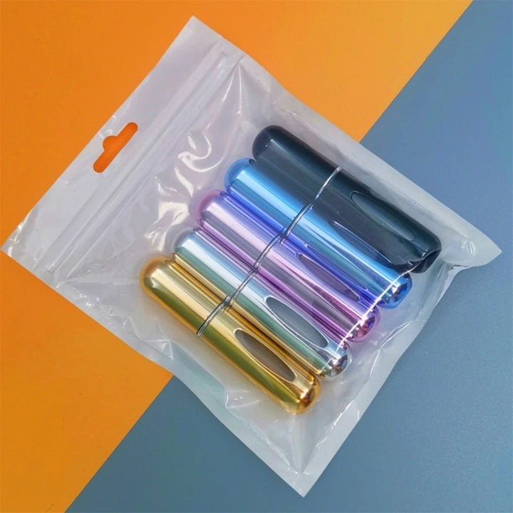 1/5Pcs Travel Perfume Bottle Refillable Portable Mini Atomizer - Body Bliss Essentials