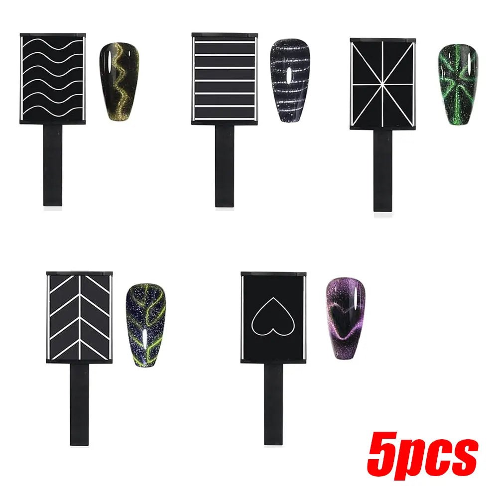 3 - in - 1 Multifunctional Magnetic Cat's Eye Nail Magnetic Stick 130mm Super Strong Gel - Body Bliss Essentials