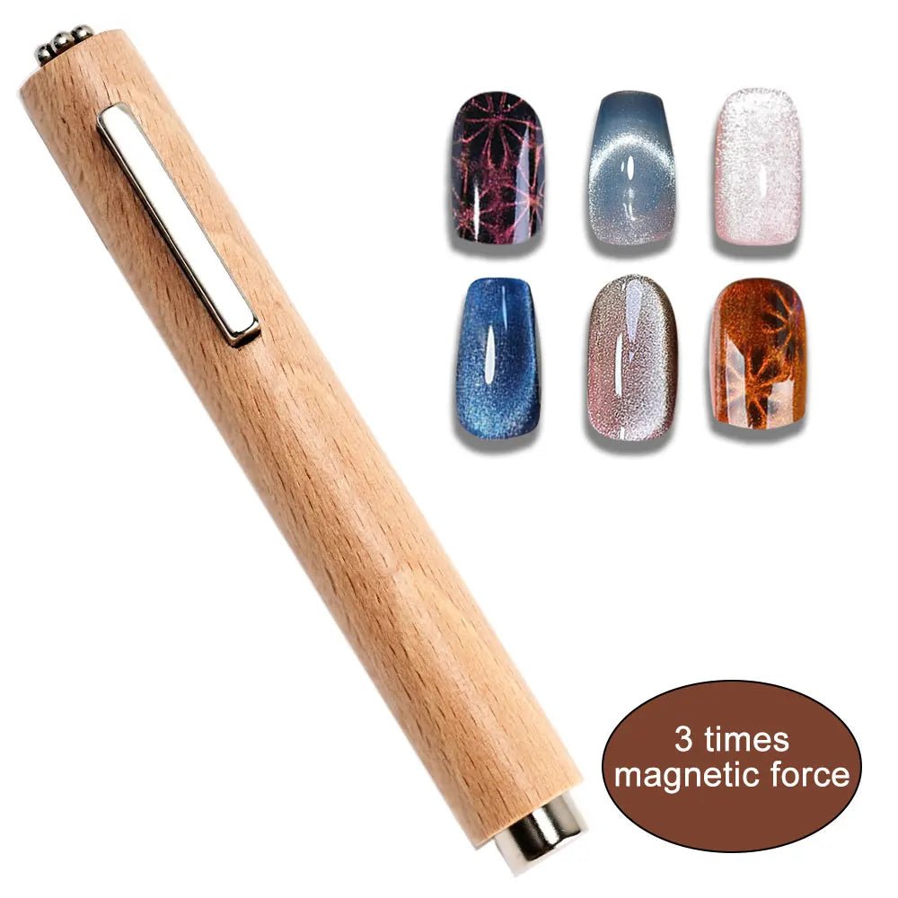 3 - in - 1 Multifunctional Magnetic Cat's Eye Nail Magnetic Stick 130mm Super Strong Gel - Body Bliss Essentials