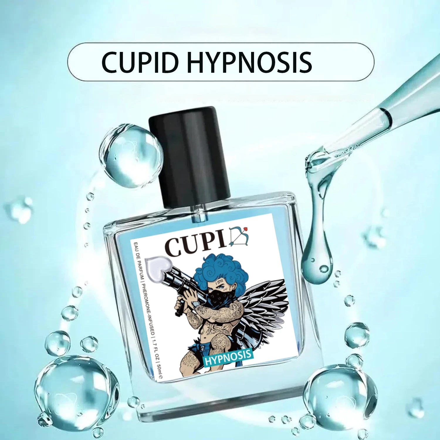 50ML Cupid Hypnosis Pheromone Perfume Long Lasting Enhances Intimacy - Body Bliss Essentials