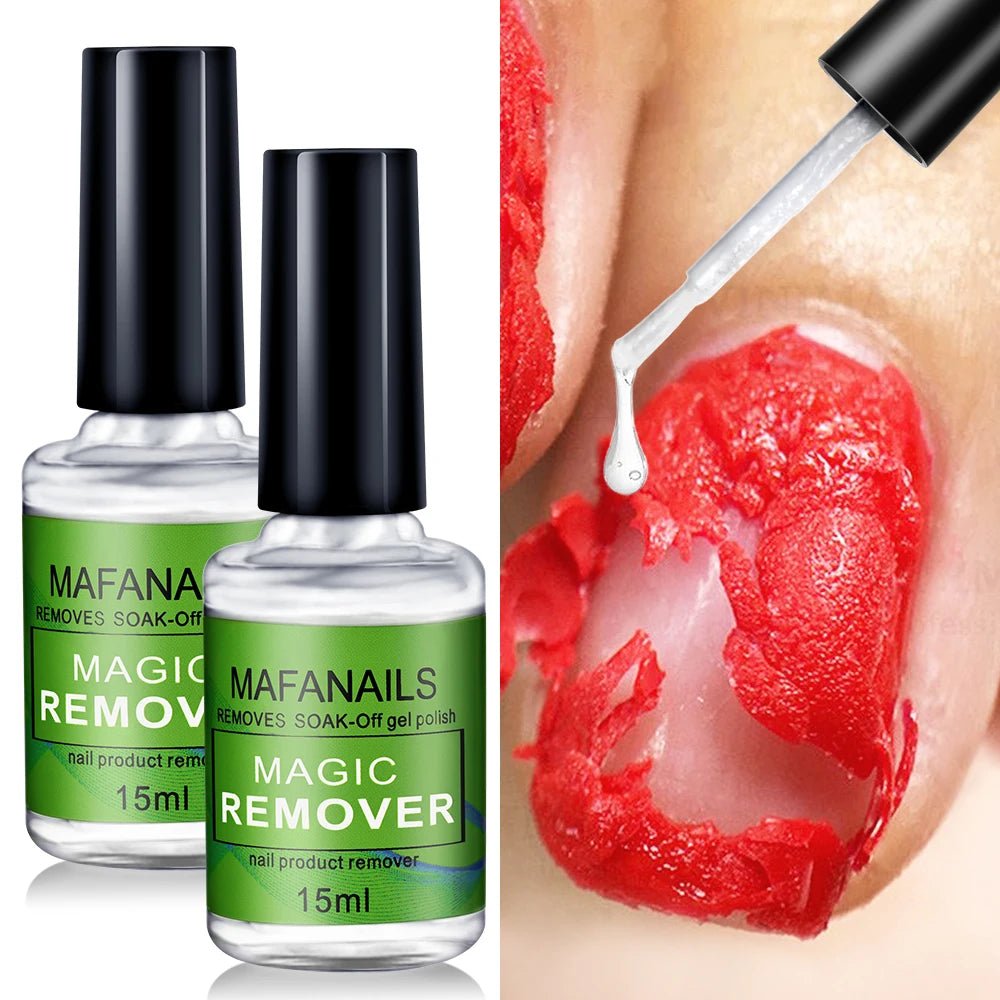 15ml/bottle Nail Gel Remover Polish Soak - Off 3 Minutes Quickly & Easily Removes Gel Polish - Body Bliss Essentials