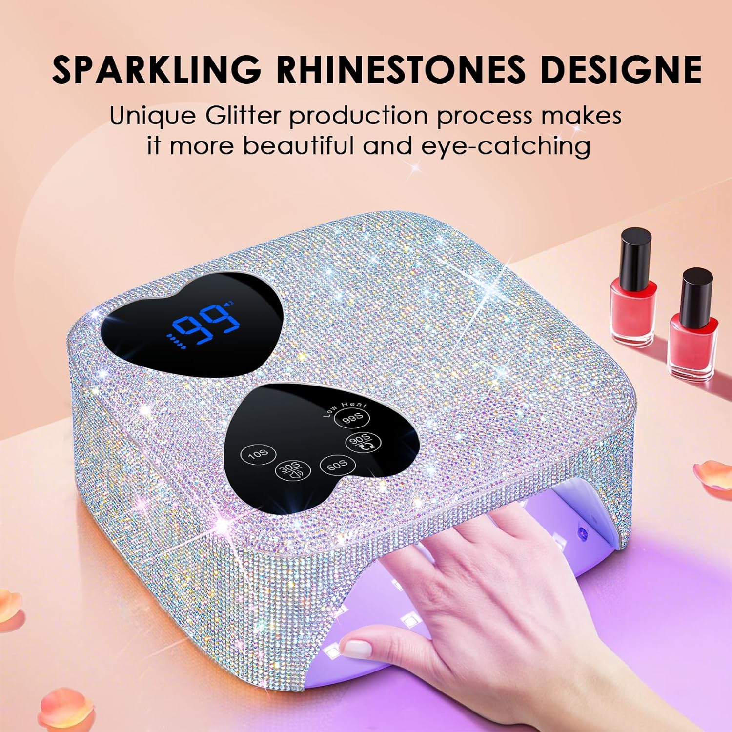UV LED Nail Lamp Cordless - Body Bliss Essentials