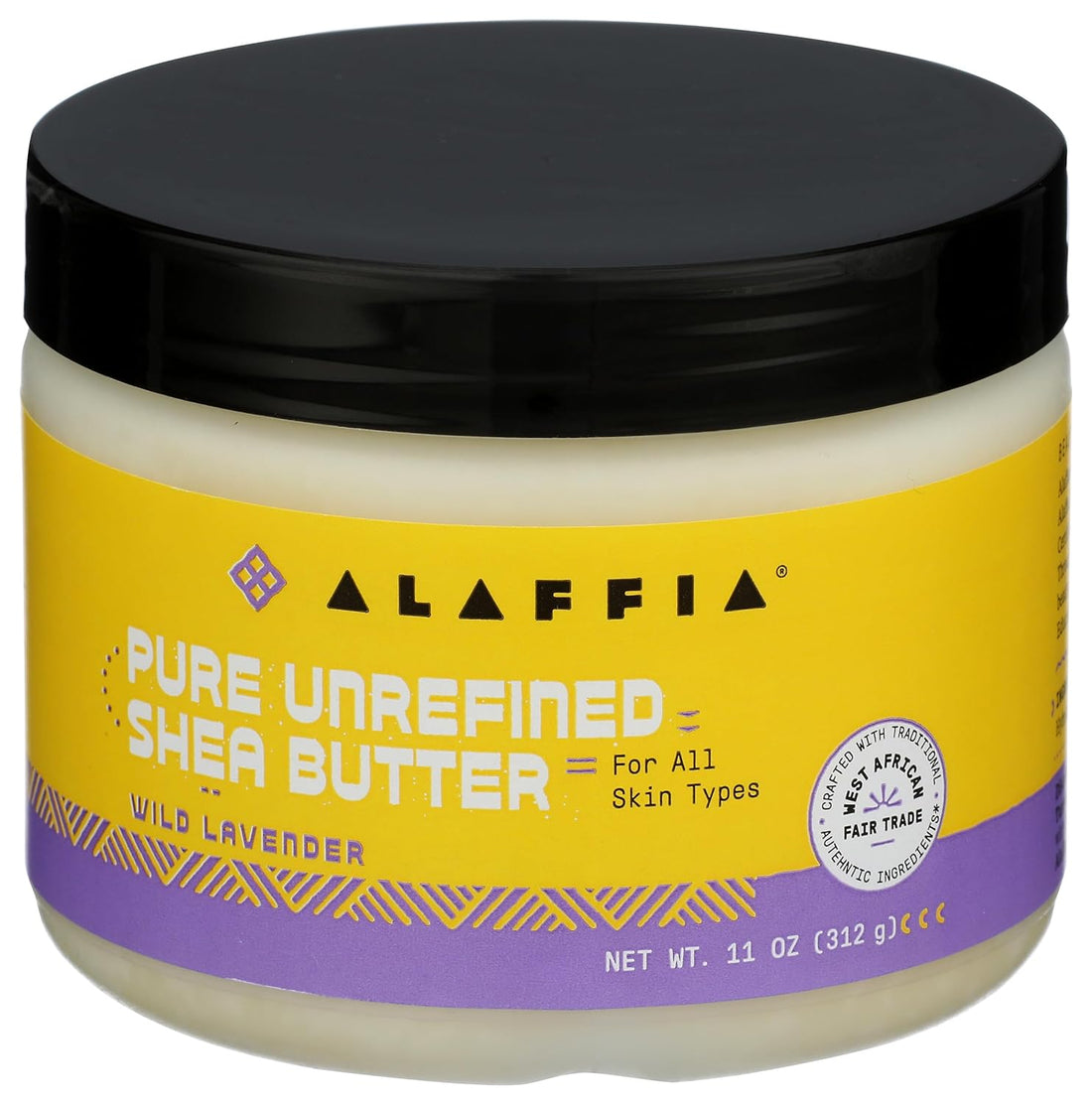 ALAFFIA Lavender Authentic African Unrefined Shea Butter - Body Bliss Essentials