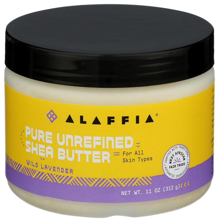 ALAFFIA Lavender Authentic African Unrefined Shea Butter - Body Bliss Essentials