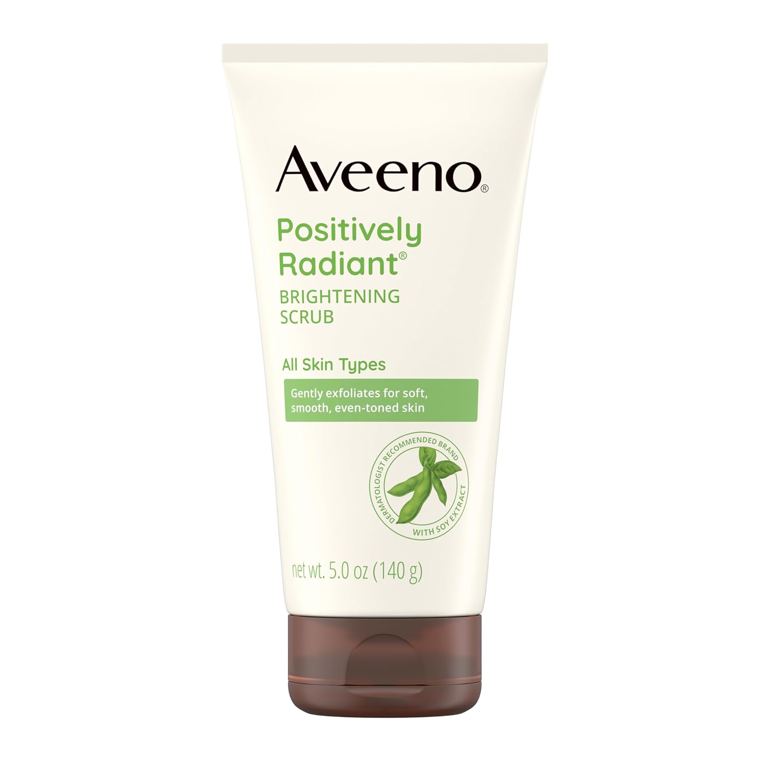 Aveeno Positively Radiant Skin Brightening Exfoliating Daily Facial Scrub - Body Bliss Essentials