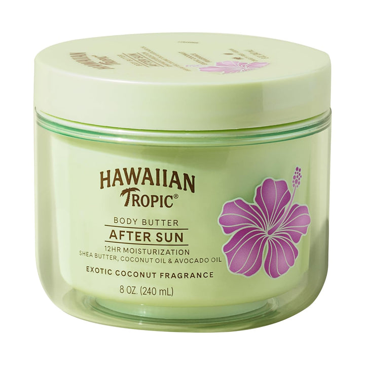 Hawaiian Tropic After Sun Body Butter Moisturizer With Coconut Oil - Body Bliss Essentials