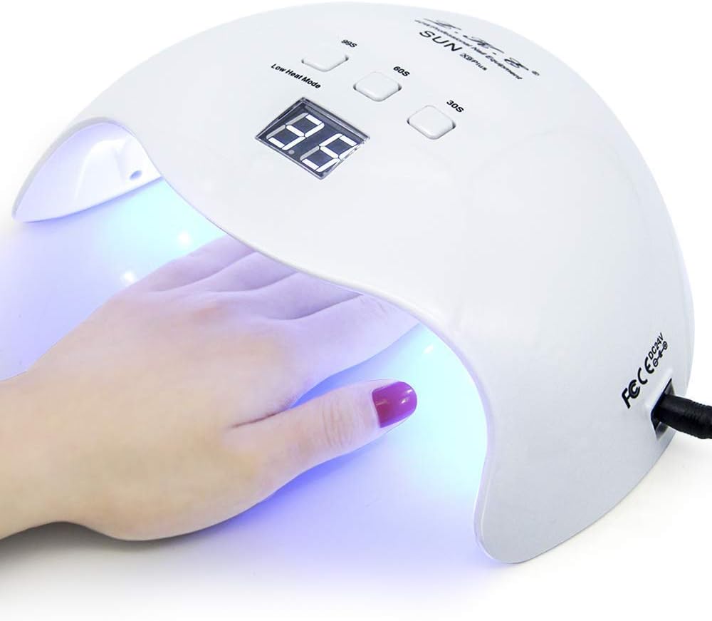 Gel UV LED Nail Polish Lamp, LKE Nail Dryer - Body Bliss Essentials