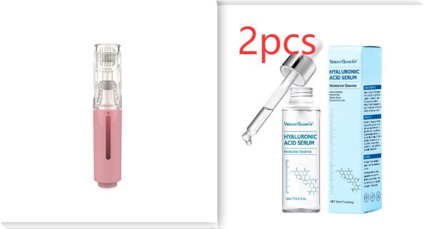 3 In 1 Lip Care Roller Needle Roller Lip Roller Beard Growth Roller Beard Hair Growth Roller Beard Treatment & Serum Applicant - Body Bliss Essentials