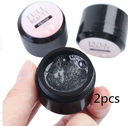 Creacked Repair Glue Nail Fiber Silk Extension Gel Fiberglass Poly UV Builder Gel Polish Manicure Art Prolonged Tool - Body Bliss Essentials