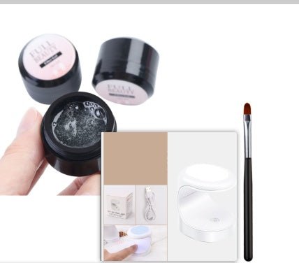 Creacked Repair Glue Nail Fiber Silk Extension Gel Fiberglass Poly UV Builder Gel Polish Manicure Art Prolonged Tool - Body Bliss Essentials