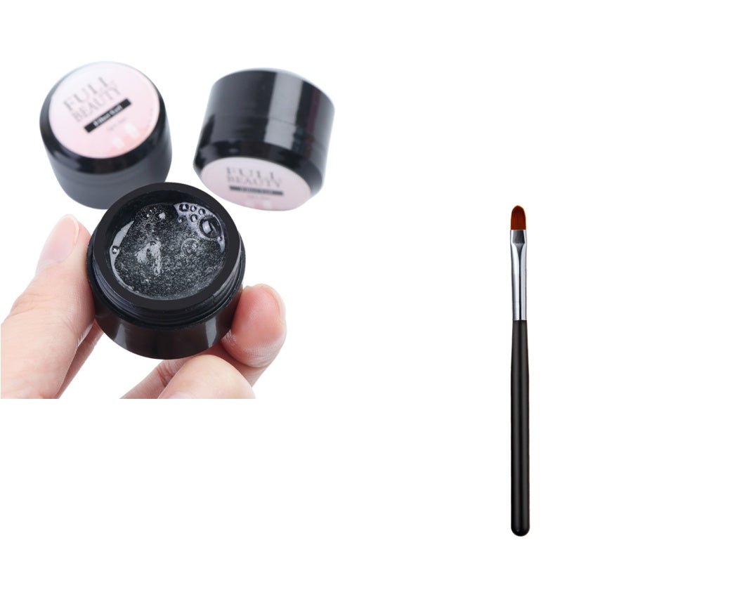 Creacked Repair Glue Nail Fiber Silk Extension Gel Fiberglass Poly UV Builder Gel Polish Manicure Art Prolonged Tool - Body Bliss Essentials