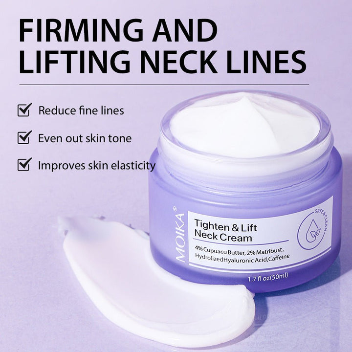 Neck Wrinkle Removal Cream Tightening Firming Fade Fine Lines Anti - Aging Necklines Lifting Shaping Beauty Neck Cream - Body Bliss Essentials