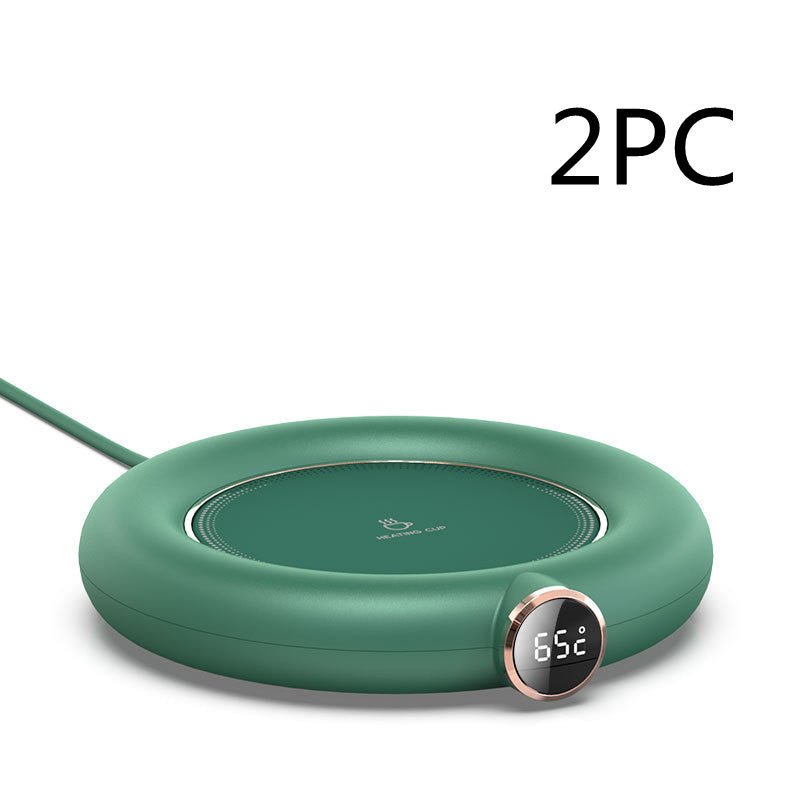 Cup Warmer Pad USB Charge Home Office 3 Temperatures Adjustable Heat Plate - Body Bliss Essentials