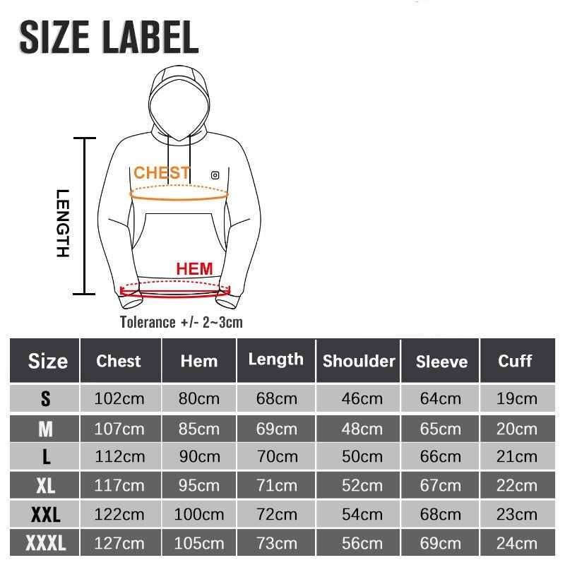 New Outdoor Electric USB Heating Jacket - Body Bliss Essentials