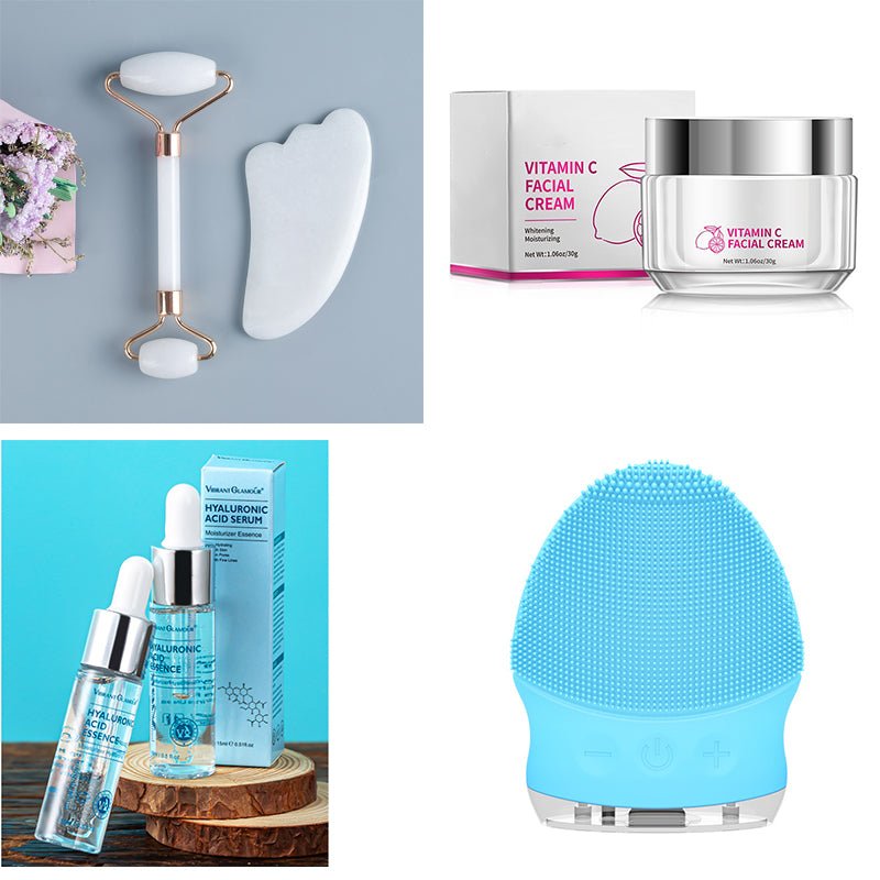 Hyaluronic Acid Face Serum Anti - Aging Shrink Pore Whitening Moisturizing Face Cream Dry Skin Care - Body Bliss Essentials