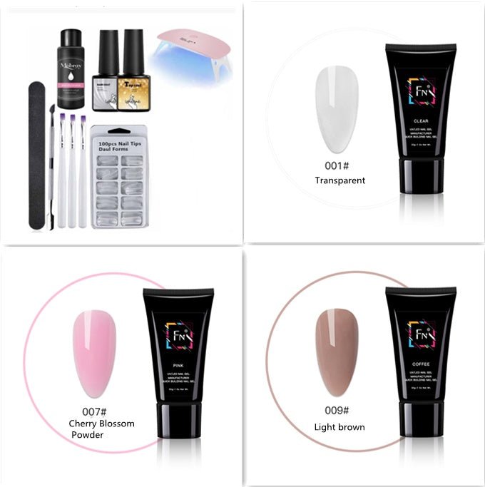 Polygel Nail Kit - Body Bliss Essentials