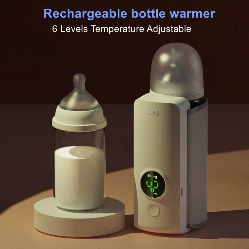 Portable Wireless Rechargeable Baby Bottle Warmer USB Charging And Heating Bag - Body Bliss Essentials