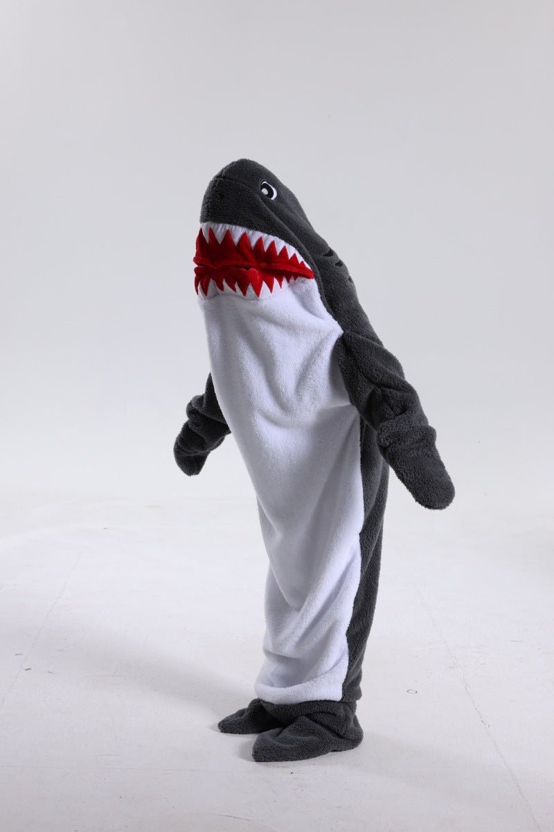 Dolphin Shark Blanket Soft Hooded Sleeping Bag - Body Bliss Essentials