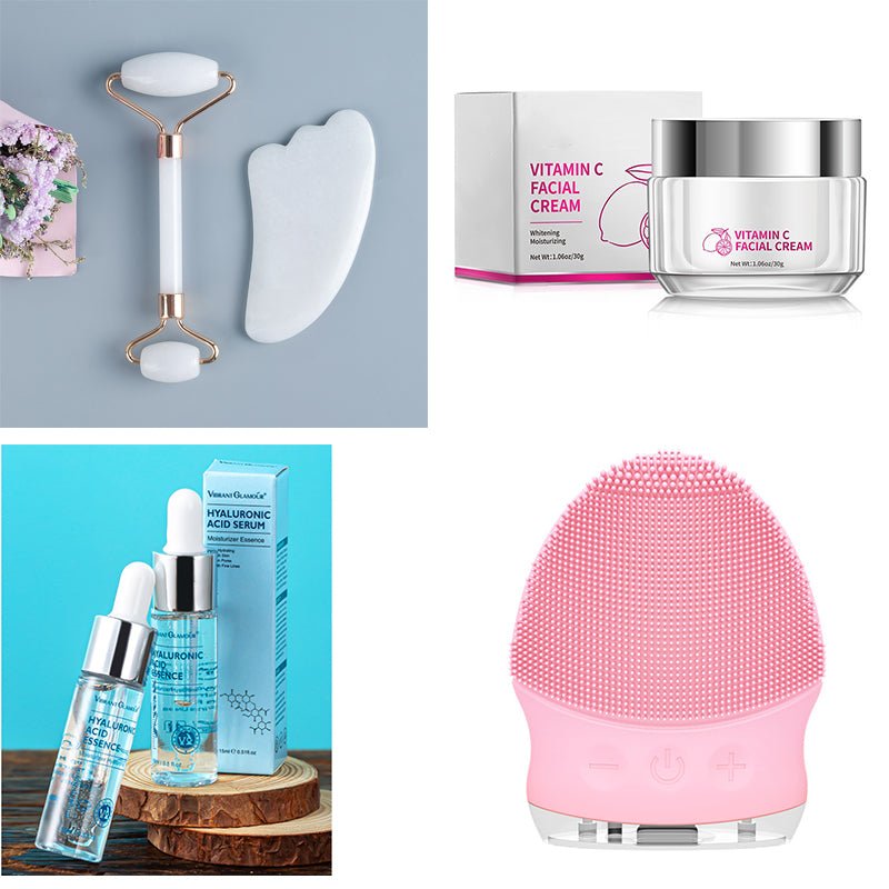 Hyaluronic Acid Face Serum Anti - Aging Shrink Pore Whitening Moisturizing Face Cream Dry Skin Care - Body Bliss Essentials