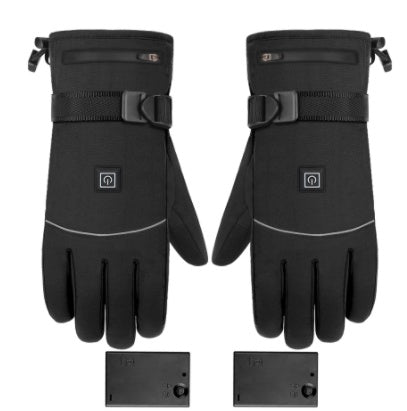 Winter Electric Heated Gloves Motorcycle Touch Screen Gloves - Body Bliss Essentials