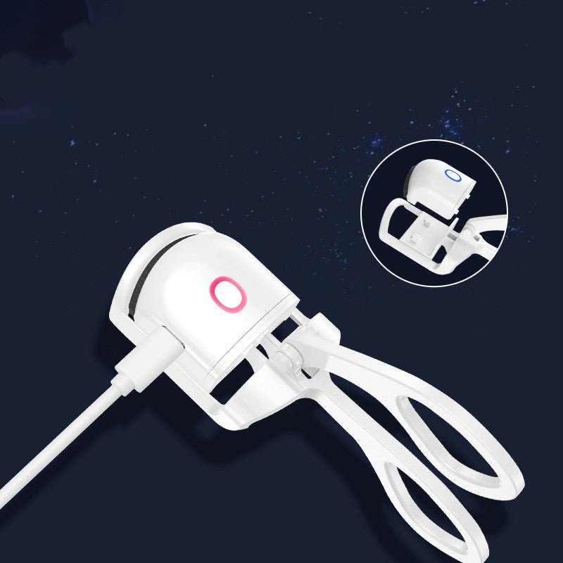Heated Eyelash Curler Electric Temperature Control Mini Eyelash Curler Electric Portable Charging - Body Bliss Essentials