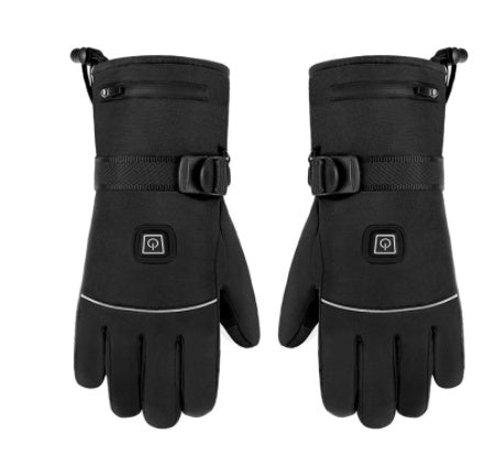 Winter Electric Heated Gloves Motorcycle Touch Screen Gloves - Body Bliss Essentials