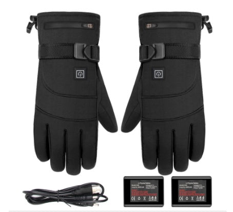 Winter Electric Heated Gloves Motorcycle Touch Screen Gloves - Body Bliss Essentials
