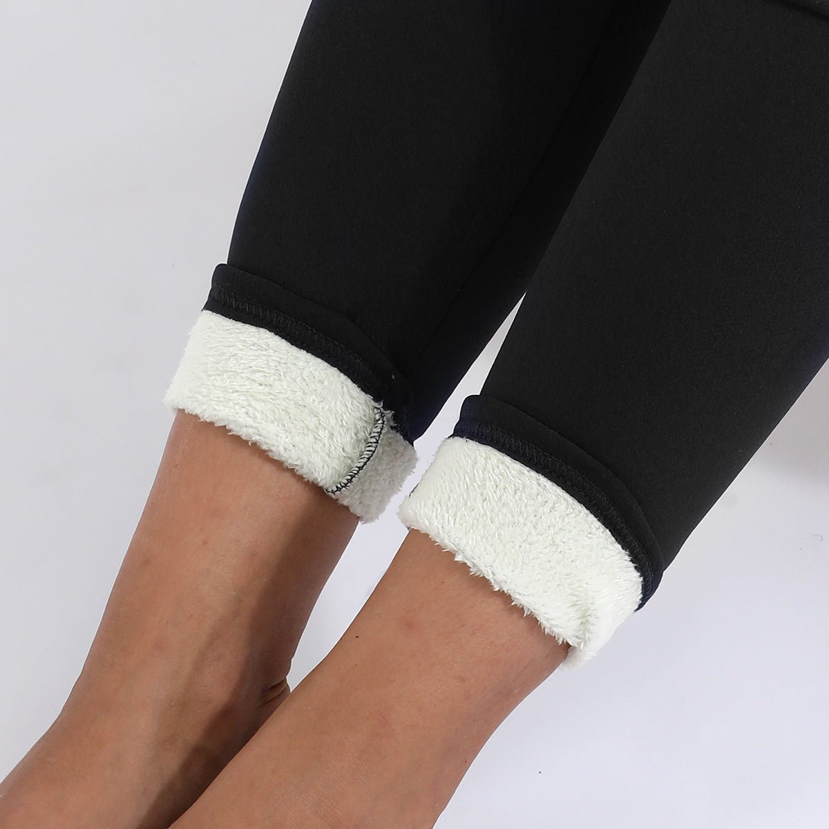 Winter Leggings Warm Thick High Stretch Lamb Cashmere Woman Pants - Body Bliss Essentials